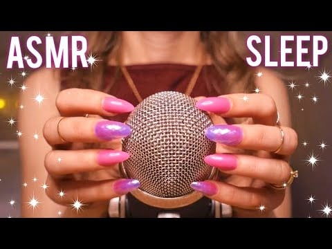 ASMR Sleep & Relax ❤️ SUPER TINGLY ❤️ Mic Scratching, Tapping, Mic Brushing, Crunchy Sounds & more