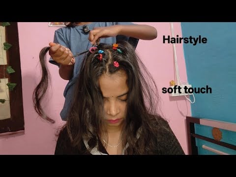 "Soft Hair Styling ASMR by Bharti | Relaxing & Gentle Hair Play"