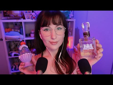 asmr meus perfumes favoritos - sussurros con os rode mics
