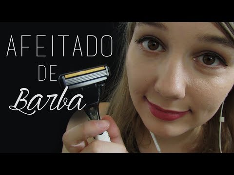 ASMR ✂️ AFEITADO DE BARBA CON TU NOVIA 💕