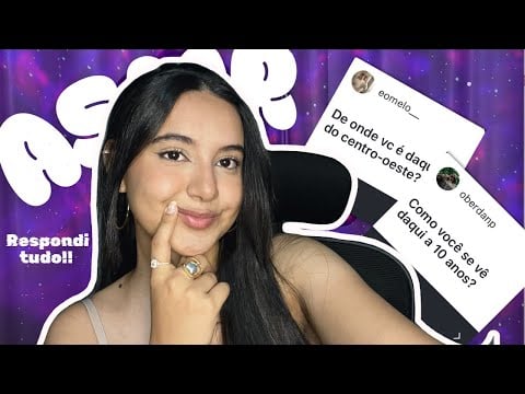 ASMR Respondendo perguntas de vocês!! 🗣️