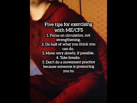 **5 Tips for "Exercising" w/ ME/CFS** #asmrlikeasandbox #relax #mecfs #longcovid #sickday #flareday