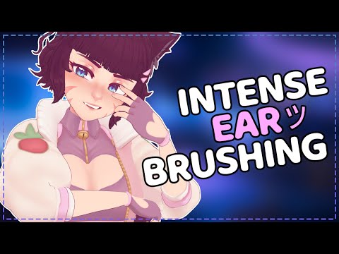 ꒰ASMR꒱🐾 Catgirl Cleans Your Ears With Intense Tingles👂