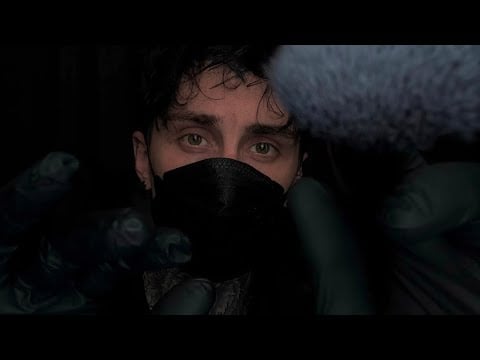 ASMR Gentle Face Exam While You Sleep 