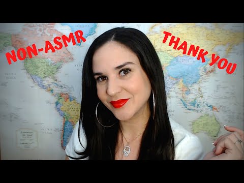 Thank You to Subscribers!!! (Non-ASMR)