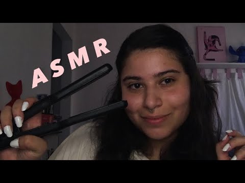 ASMR | PASSANDO CHAPINHA NO SEU CABELO ATÉ VOCÊ DORMIR 😴