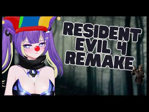 【RESIDENT EVIL 4 REMAKE】Painmaxxing w/ zombies ૮₍˶Ó﹏Ò ⑅₎ა 🐾💜