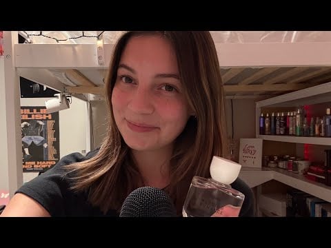 ASMR | perfume tapping + over explaining✨