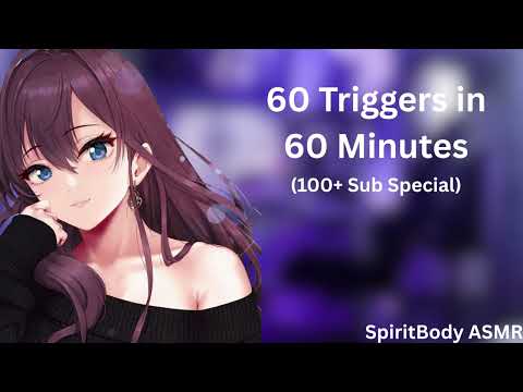 60 Triggers in 60 Minutes (Subscriber Special) #notalkingasmr
