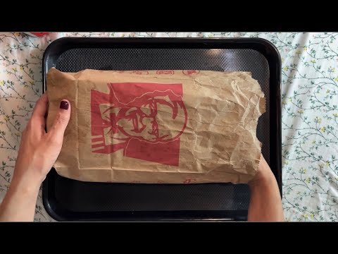 ASMR  Eating KFC Chicken No Talking