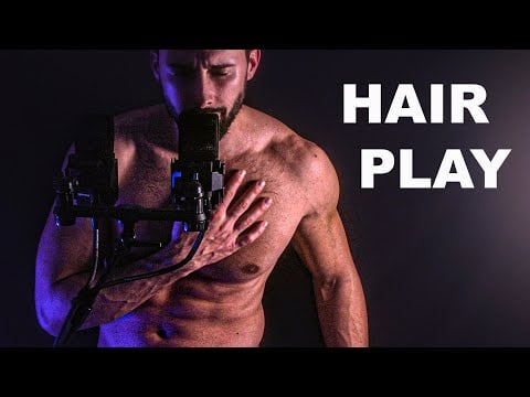 Shirtless Chest Hair Play & Muscle Scratching🖐️Deep Sleep