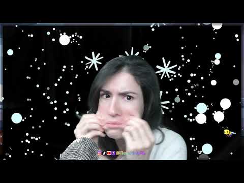 ASMR - Cheek Pulling