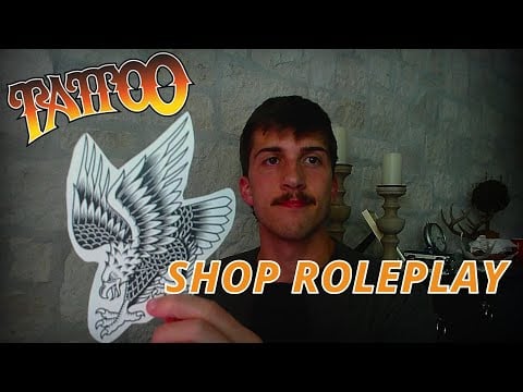 ASMR Realistic Tattoo Shop Roleplay