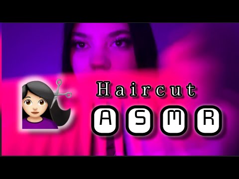 Up Close Whispering Hair Cut ASMR 