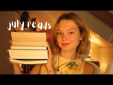 ASMR the books I read in july! ☀️