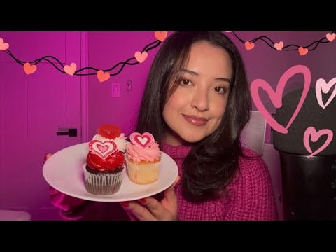 ASMR | Valentine Cupcakes 🧁❤️