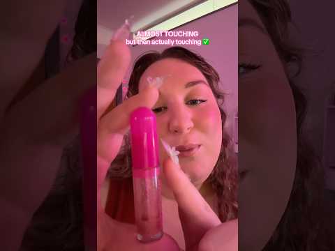 But I actually touch each item before moving on! #asmr