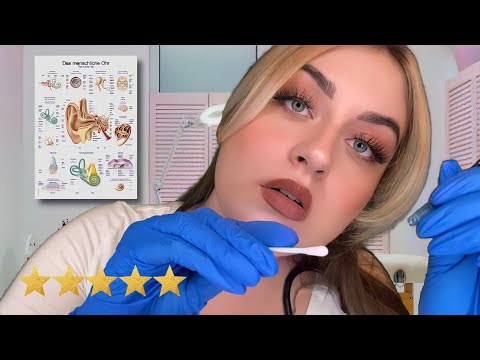 ASMR deutsch Am besten bewerteter Ohrenarzt👂🏽Ohrenreinigung Ear Cleaning | Ohren-Arzt Roleplay