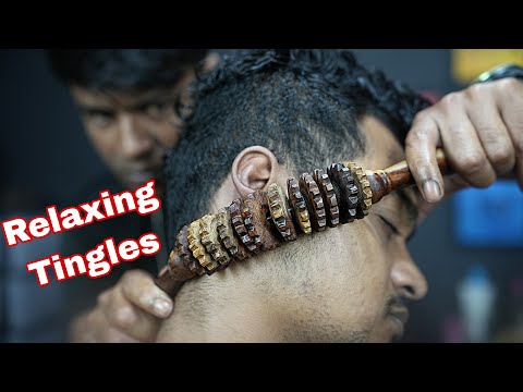 ASMR Different Tingles From Different Tools | Head Massage And Ear Massage With Lots Of Tingles ASMR