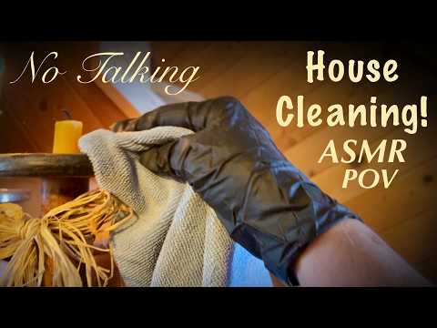 Real-Life POV House Cleaning ASMR! (No Talking Version) Raw & Imperfect!