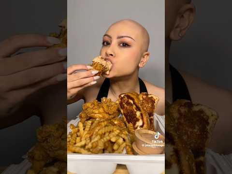 Raising canes #mukbang #trending #shorts #trendingshorts