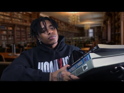 ASMR The Quiet Kid In Class Studies With You