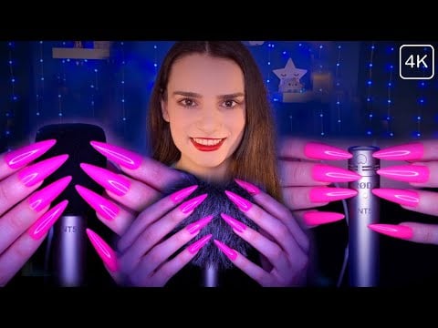 ASMR The BEST Mic Scratching EVER! 🤯 LITERALLY! 💯 INSTANT Sleep & TINGLES - No Talking 4K