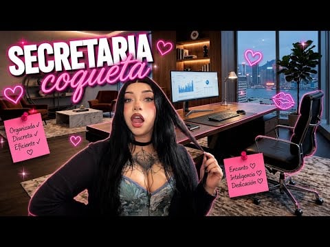 ASMR SECRETARÍA COQUETA