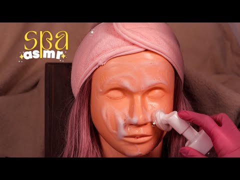 ASMR [SPA] FACIAL RELAXANTE 🧖🏻‍♀️✨ Voz suave e Personal Attention