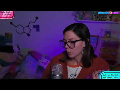 {live ASMR} soft singing & tingly talks✨4.8.26