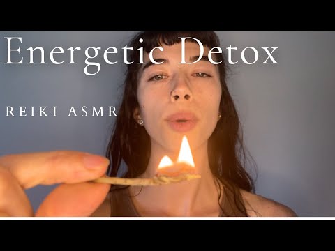 Reiki ASMR ~ Energetic Detox | Energy Cleansing | Crystals | Calming | Relaxing | Energy Work