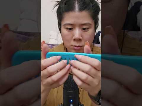 ASMR Tapping 🤍 Relaxing & Tingly Sounds 😴✨ #ASMR #Shorts