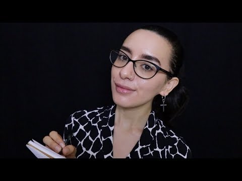 ASMR EN ESPAÑOL - ROLEPLAY: ENTREVISTA DE TRABAJO