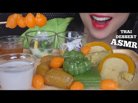 ASMR THAI DESSERT (EATING SOUNDS) NO TALKING | SAS-ASMR