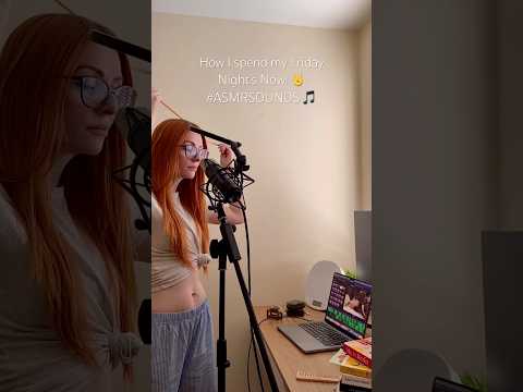 The sacrifices I make for those crisp ASMR Sounds. 😂🎵 #asmr #relax #asmrsounds #scalpsounds