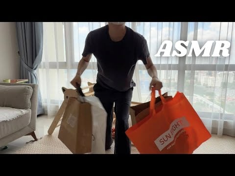 Haul ASMR but It’s PURE CHAOS🤯 (FAST & AGGRESSIVE) Lofi iPhone 17 pro Unboxing 