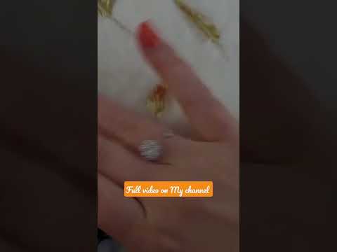 golden leaf tracing on a pillow asmr