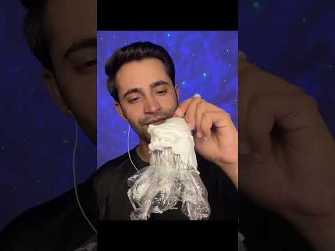 ASMR Short | Shaving Cream on Mic #asmr #shorts