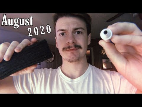 [ASMR] Changing My Calendar For August 2020 | POV