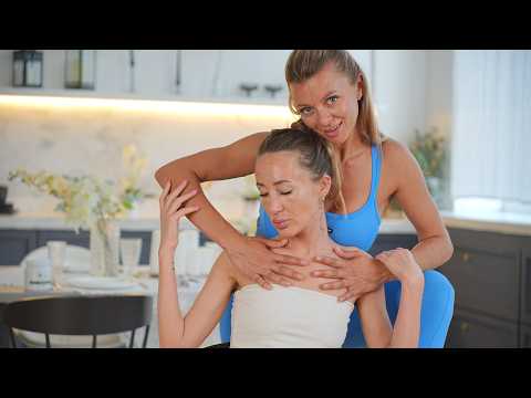 ASMR Neck and Shoulder Massage for Deep Relaxation
