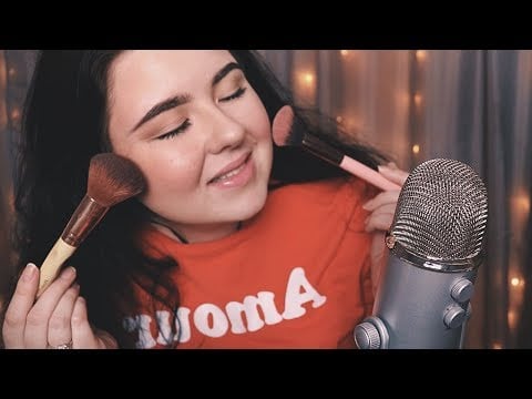 ASMR Visar hur jag sminkar mig och tappar på produkterna! (mycket förfrågad video!!)