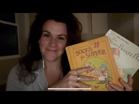 ASMR Reading You My Favorite Childhood Books (Apple Mic, GENTLE Up Close Whispers)