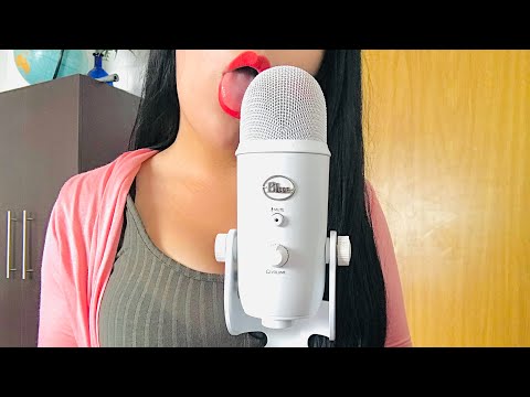 ASMR LAMIENDO EL MICRÓFONO🎤