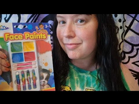 #asmr Relaxing Face Painting - For People who NEED  & CRAVE ASMR TINGLES !