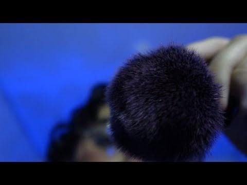 ASMR- CARINHO NO MEU COLO ( toque na tela l pincel...
