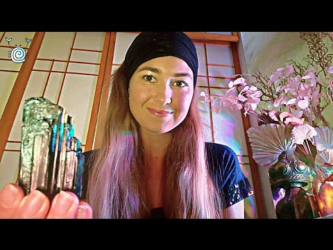 [ASMR] ~ ✌Reiki for Boundaries✌ | ASMR Affirmations | 🚫Reiki for Protection🚫 | Crystal Healing ASMR