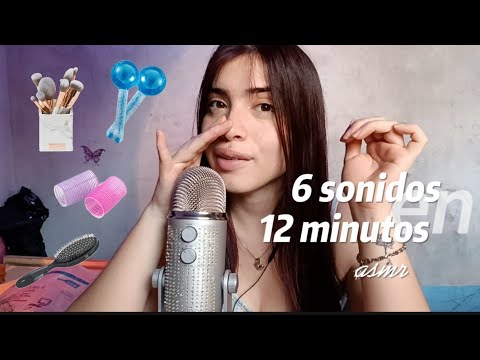 Asmr / 6 Sonidos para que DUERMAS en 12 MINUTOS 💤