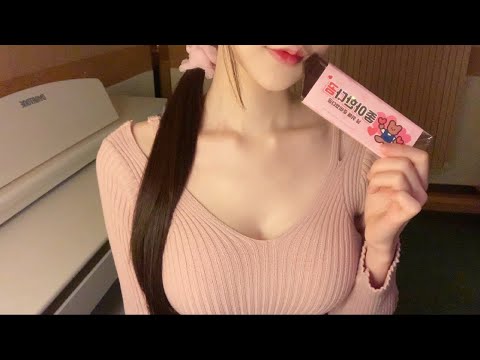 ASMR / 선배! 제가 초콜릿 먹여줄게요🍫♥️ Chocolate asmr