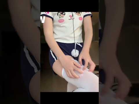 【ASMR助眠】｜多套体操服抓挠｜抓挠s袜｜衣物摩擦 #asmr #助眠 #cosplay