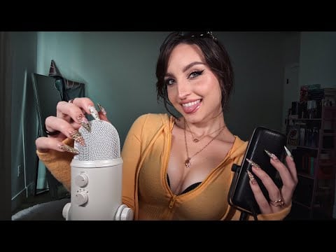 Mic Scratching ASMR on TWO Mics 🎙️(Intense, Fast & Aggressive w/ Mouth Sounds)